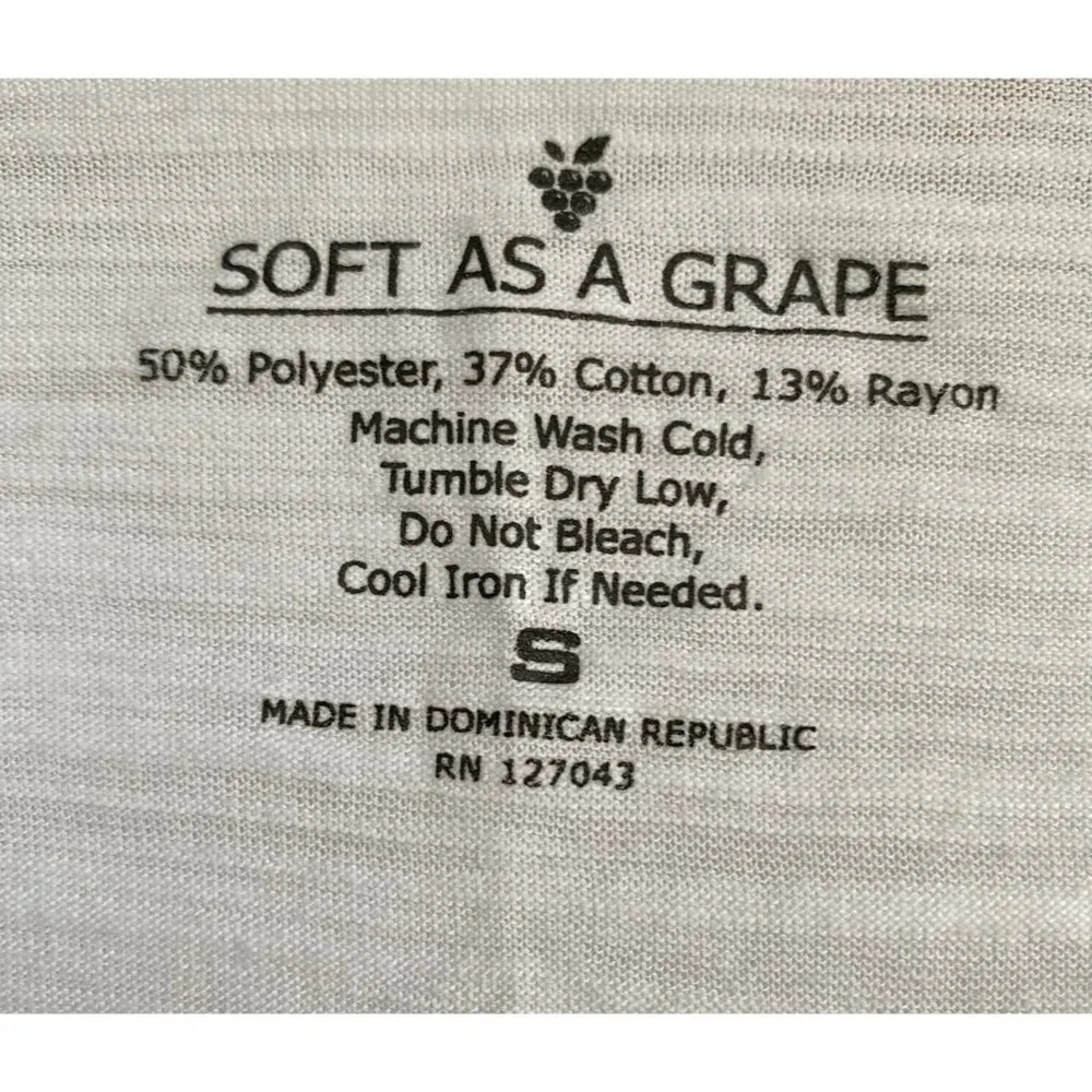 St Paul Saints MN Soft As A Grape Tee Shirt Jersey Women's Sz S Black White NWT - Picture 4 of 8